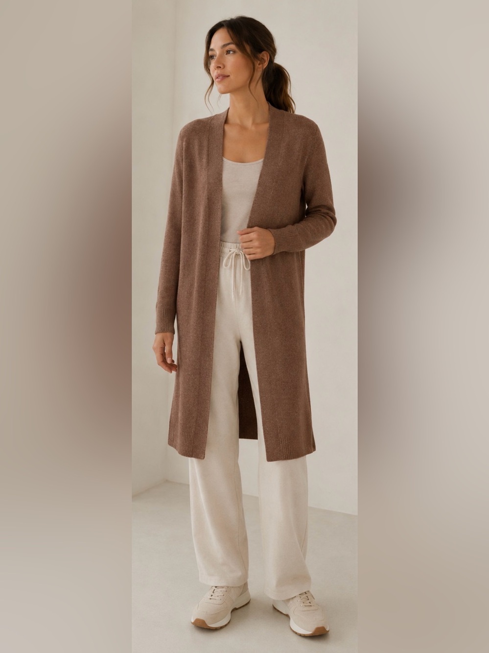 NWT Athleta Long Camino Sweater Wrap- 100% cashmere
